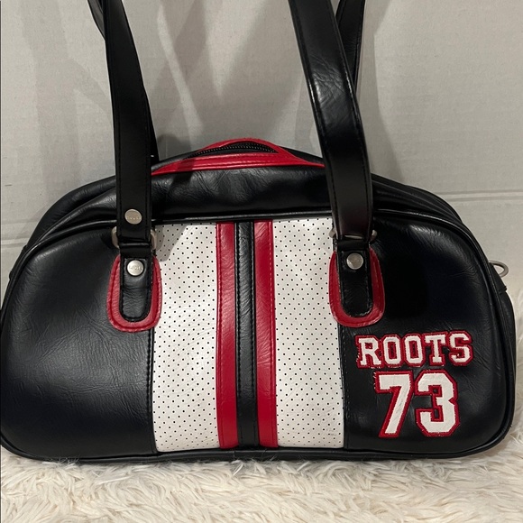 Roots vintage PVC shoulder handbag. - Picture 2 of 10